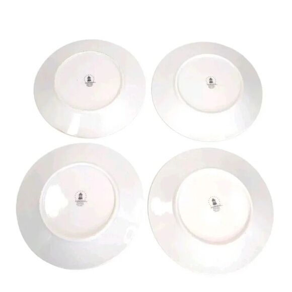 Set of 4 Fairfield Vanessa Fine China 7-3/8" Salad or Bread Plate - Picture 2 of 16